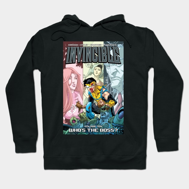 invincible poster Hoodie by super villain